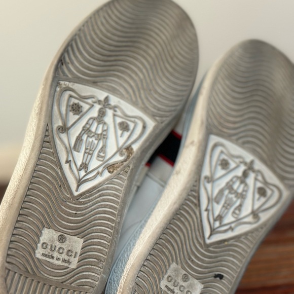 Gucci White Leather Logo Band Ace
Sneakers Size 35 - Picture 3 of 7